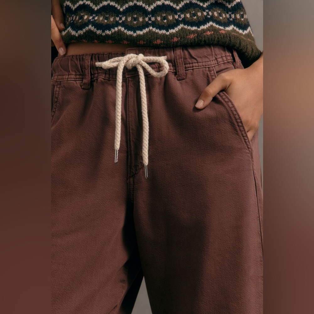 Anthropologie Adi Pull-On Mid-Rise Flare Pant by Pilcro - Picture 4 of 4